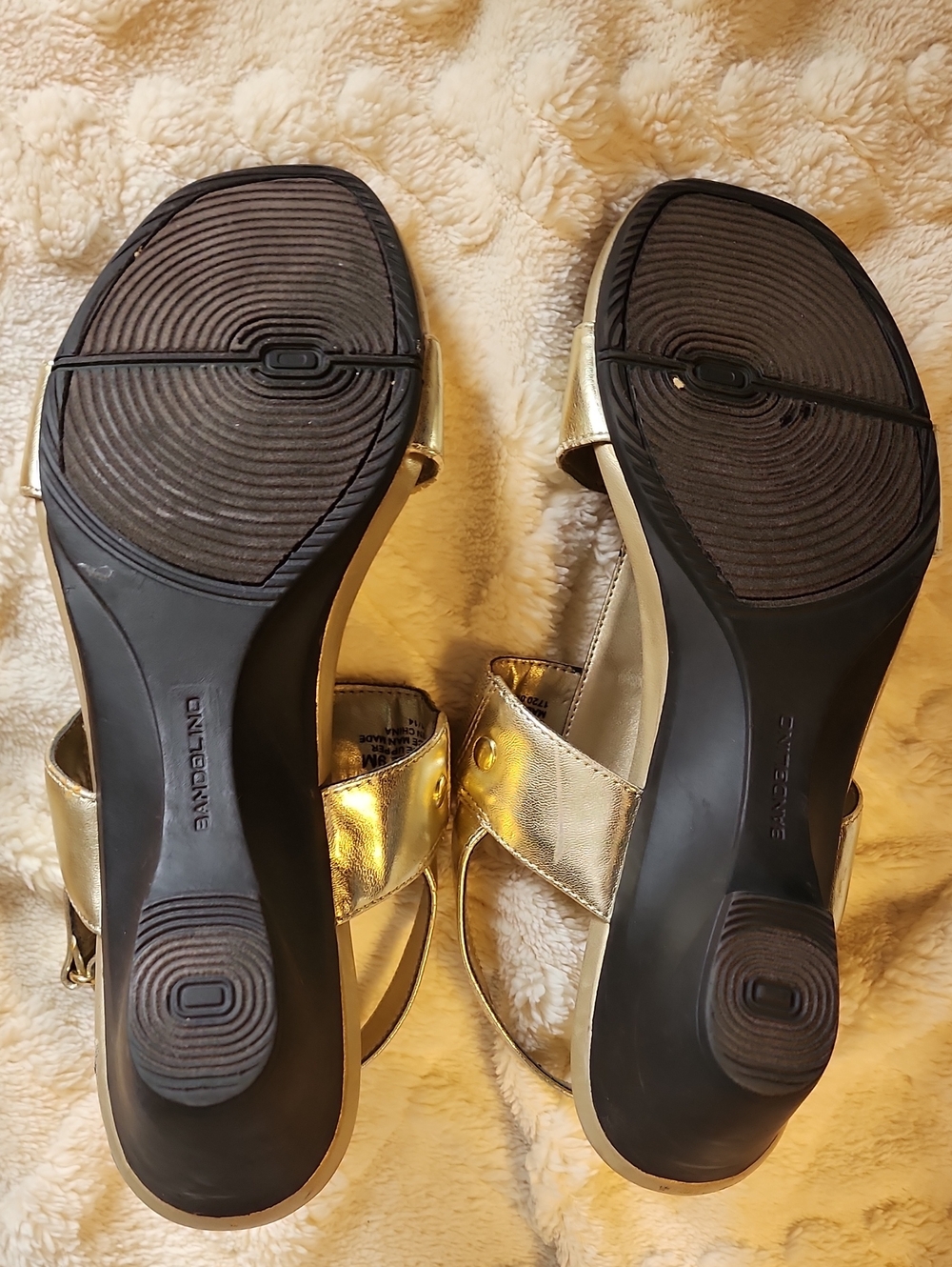 Bandolino Gold  Sandals - Picture 4 of 10